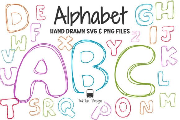 Alphabet Letter Outline SVG PNG: Creative Tools for Modern Design Projects