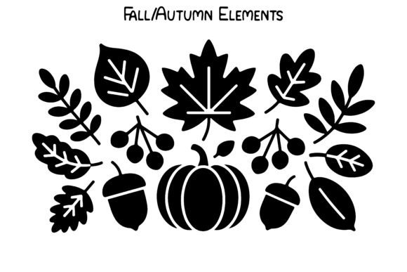 Black Autumn Silhouette Set 13: A Seasonal Design Essential with Common Pitfalls to Avoid