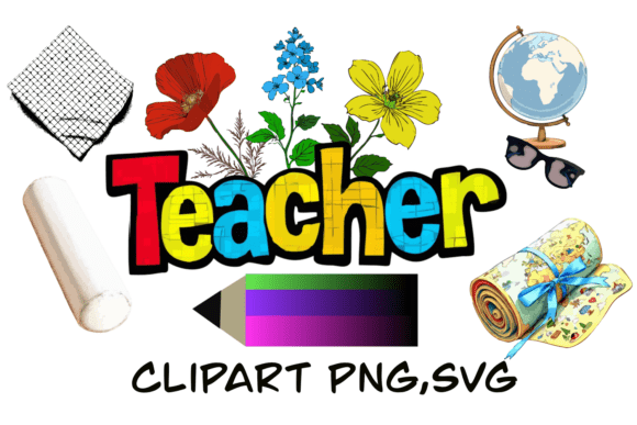 Enhance Your Creative Projects with Teacher Clipart, Vector Graphics