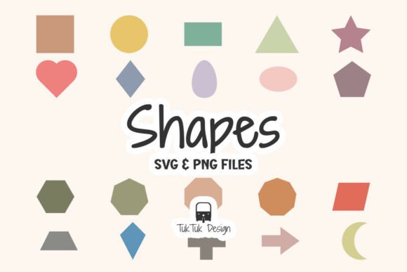 Geometric Shape Symbols, SVG PNG Files: A Practical Resource for Creative and Educational Projects