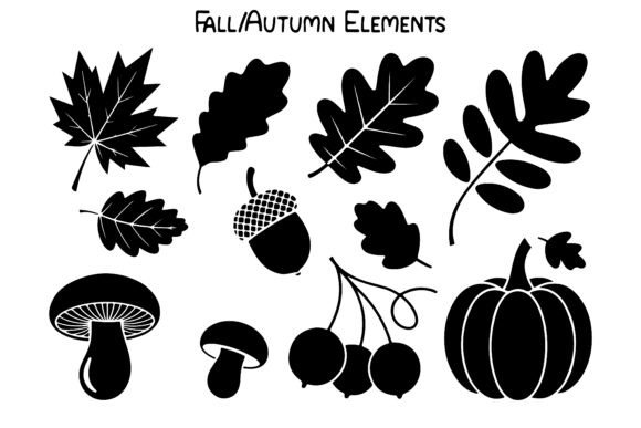 Seasonal Fall Silhouette 16: A Fresh Approach to Autumn Design